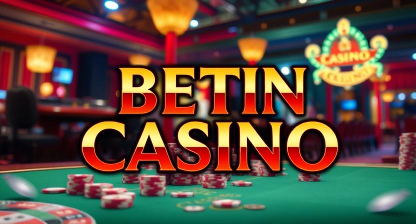 Live dealers and slot thrills at BETIN casino