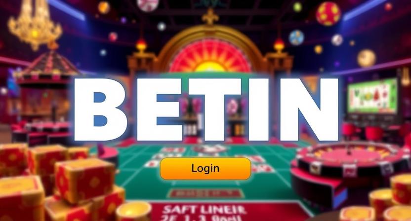 User-friendly BETIN login control panel